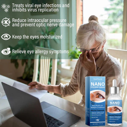 OcuVive® Nano Eye Drops Serum 👩‍⚕️ Ophthal mologists Recommended (Suitable for presbyopia, dry eye syndrome, glaucoma, cataracts and diabetic retinopathy) 🍀