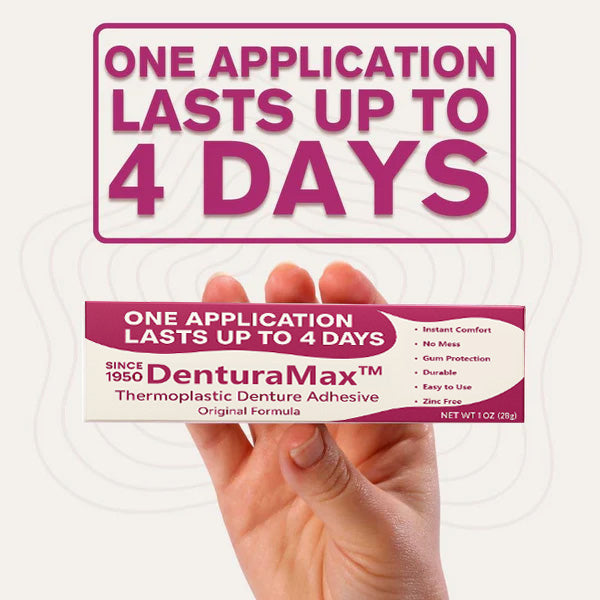 ⏰[Official Brand Store  ] 🦷 DenturaMax™ Thermoplastic Denture Adhesive  👨‍⚕️