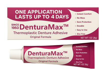 ⏰[Official Brand Store  ] 🦷 DenturaMax™ Thermoplastic Denture Adhesive  👨‍⚕️