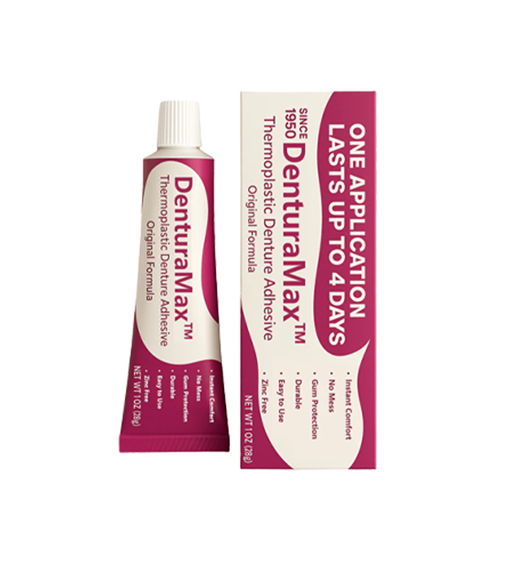 ⏰[Official Brand Store  ] 🦷 DenturaMax™ Thermoplastic Denture Adhesive  👨‍⚕️ Dentist Recommended | Perfect for Loose Dentures, Gum Irritation, and Long-Lasting Hold