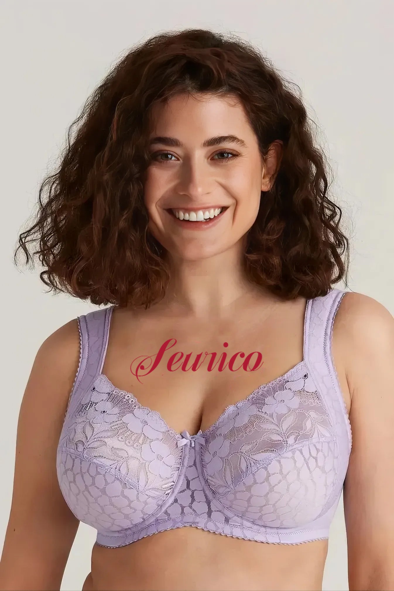 Seurico - 3 Stk🥇Damen-Jacquard-BH mit Frontverschluss