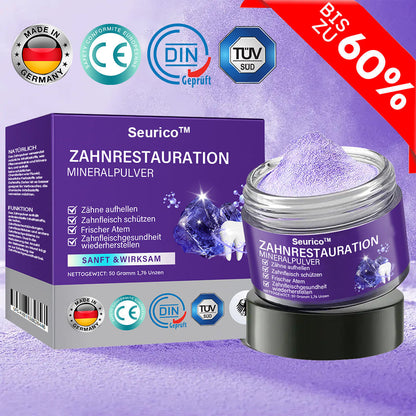 ✅Seurico™ Zahnfleischreparatur & Mundgesundheits-Pulver (CE-zertifiziert für Parodontitis, Mundgeschwüre und Zahnfleischrückgang)