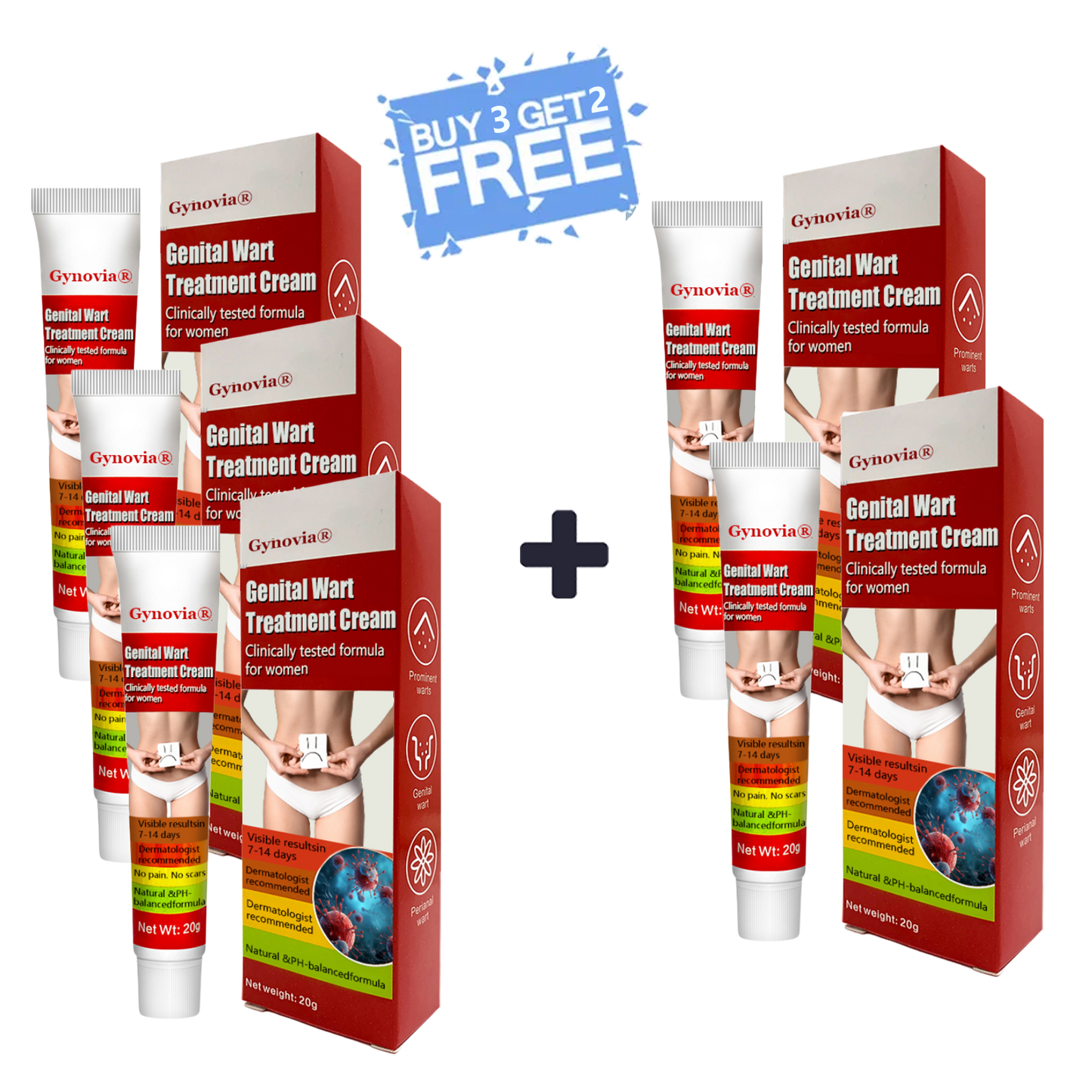 Gynovia®: Wart-Free in 14 Days. Made for Women.Confidential Delivery