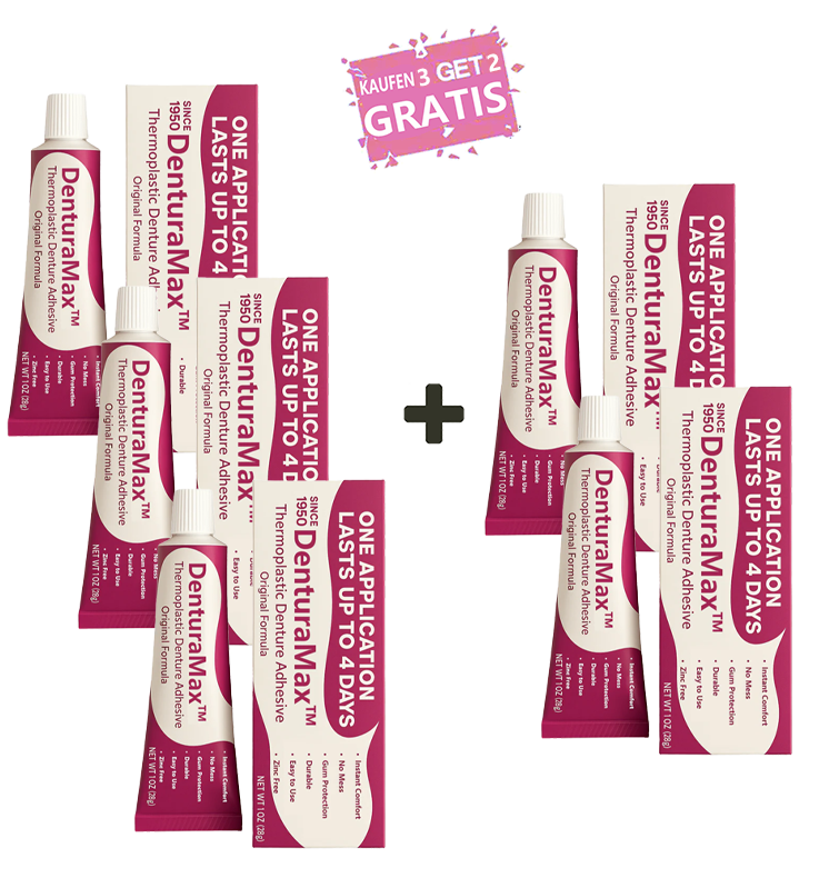 ⏰[Official Brand Store  ] 🦷 DenturaMax™ Thermoplastic Denture Adhesive  👨‍⚕️