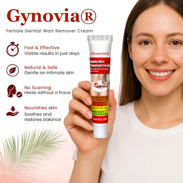 Gynovia®: Wart-Free in 14 Days. Made for Women.Confidential Delivery