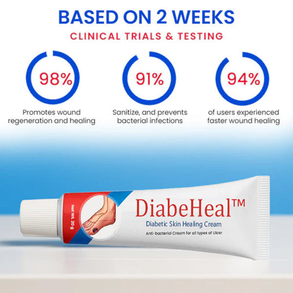 DiabeHeal™ Diabetic Skin Healing Cream 🌿