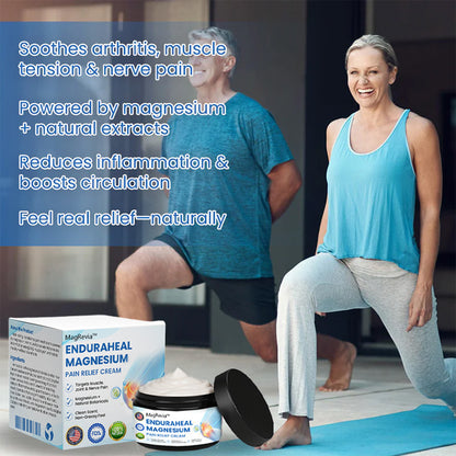MagRevia™ EnduraHeal Magnesium Pain Relief Cream (Treats Arthritis, Neuropathy, Rheumatism, Sports Injuries & More)💪