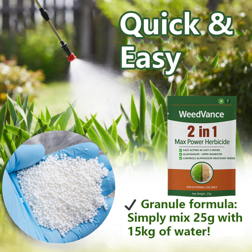 🌟 Official WeedVance® Store | ⚡ Visible Results in Just Hours with 2-in-1 Max Power Herbicide