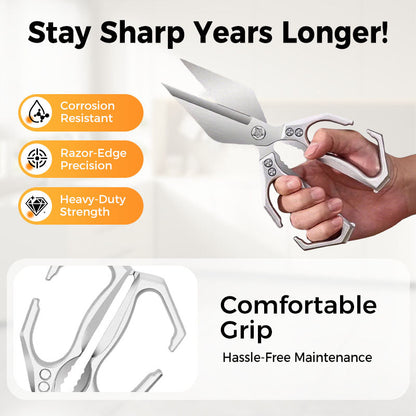 Kitchen Essential:CutForge™ Multifunctional Heavy-Duty Shears