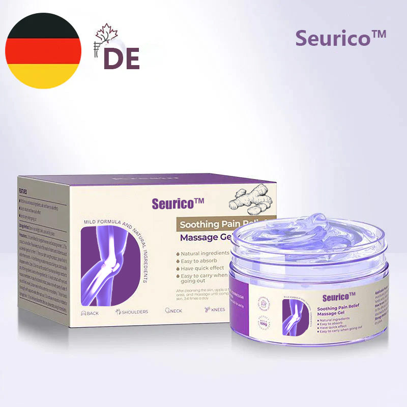 🍀💪Offizielle Verkäufe: Seurico™ Schmerzlinderndes Massage-Gel mit Kurkuma und Emu-Öl zur Linderung von artritidy👨‍⚕️ Genehmigt von der American Osteopathic Association (IOA)💥