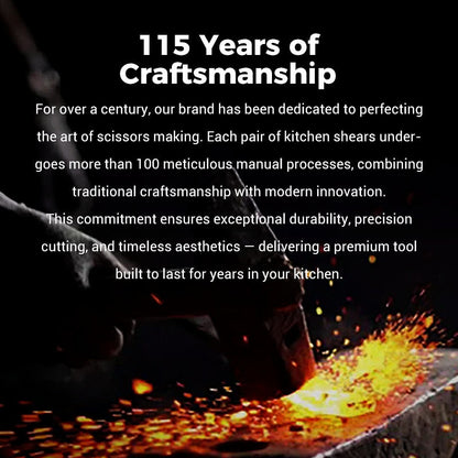 Kitchen Essential:CutForge™ Multifunctional Heavy-Duty Shears