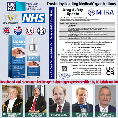 OcuVive® Nano Eye Drops Serum 👩‍⚕️ Ophthal mologists Recommended (Suitable for presbyopia, dry eye syndrome, glaucoma, cataracts and diabetic retinopathy) 🍀