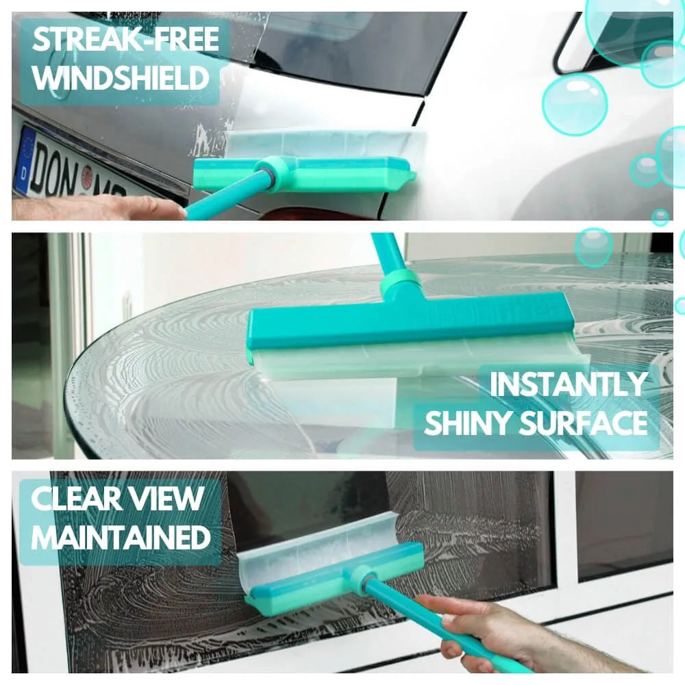 EcoSwipea™ Recyclable Silicone Window Squeegee Kit