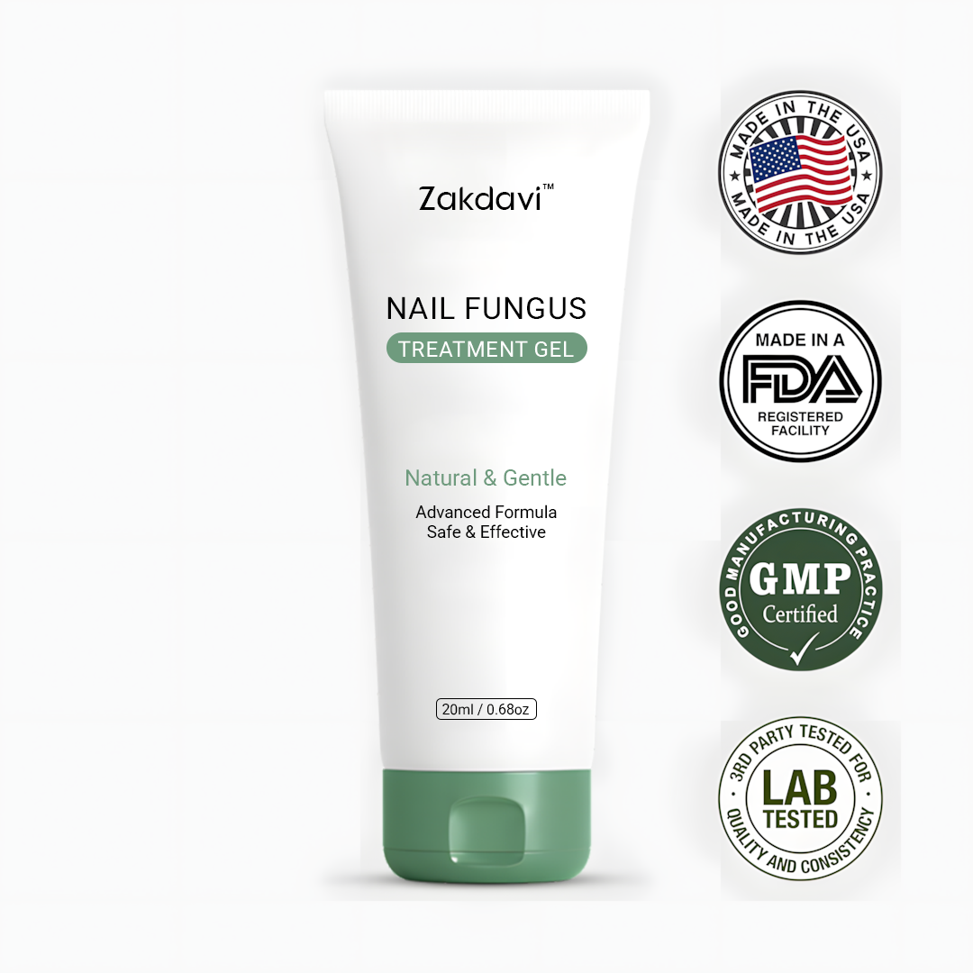🦶 ZAKDAVI™ Fast-Acting Antifungal Nail Repair Gel ✨