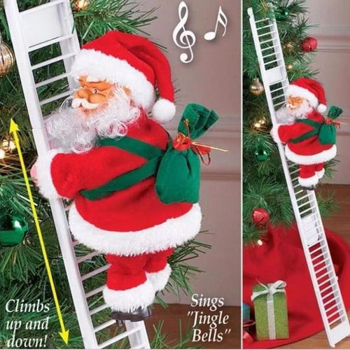 🎄 Christmas Sale: Climbing beads and ladders Santa Claus doll🎄🎄