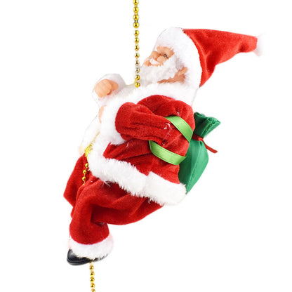 🎄 Christmas Sale: Climbing beads and ladders Santa Claus doll🎄🎄