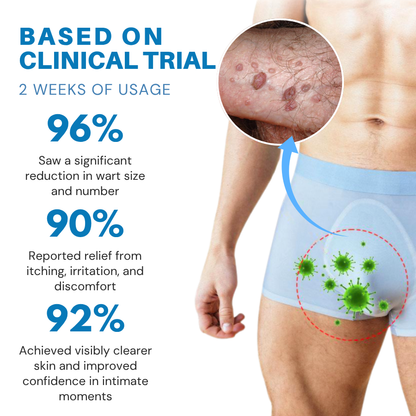 Vironexil® Clinical HPV Wart Therapy Cream for Men (Advanced Nanoliposome Delivery + Immune Activation for Root-Level HPV Wart Elimination)