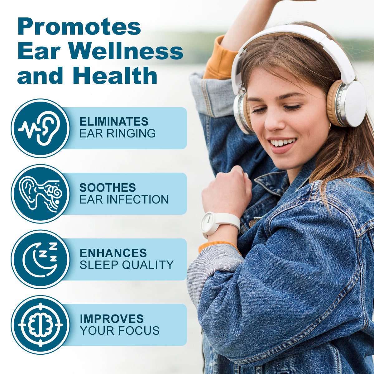 Silence the Ringing — Restore Peace to Your Ears in Just Days with TinniVera™ TinniCalm Tinnitus Treatment Ear Patch 💦💦