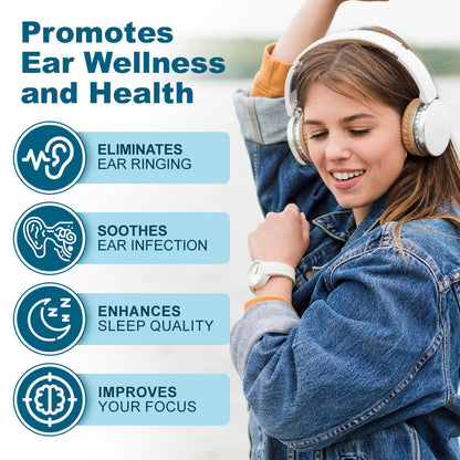 Silence the Ringing — Restore Peace to Your Ears in Just Days with TinniVera™ TinniCalm Tinnitus Treatment Ear Patch 💦💦